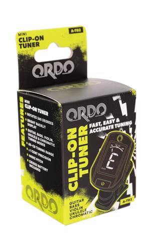 Ordo A-T02 Clip On Tuner for Guitar/Bass/Violin/Ukulele Ordo A-T02 Clip On Tuner for Guitar/Bass/Violin/Ukulele