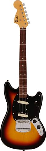 Fender Limited Edition Made in Japan Traditional Mustang Reverse Headstock 3 Tone Sunburst Rosewood Fingerboard