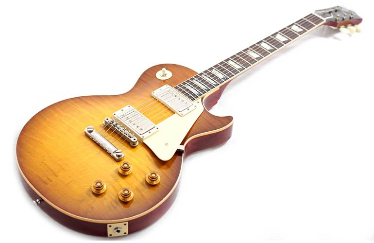 Gibson Custom Shop 59 Les Paul Standard Made 2 Measure Hand Selected Top Dark Butterscotch Burst Murphy Lab Light Aged #93632 Gibson Custom Shop 59 Les Paul Standard Made 2 Measure Hand Selected Top Dark Butterscotch Burst Murphy Lab Light Aged #93632