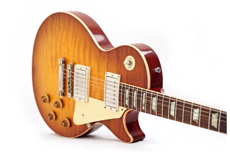 Gibson Custom Shop 59 Les Paul Standard Made 2 Measure Hand Selected Top Dark Butterscotch Burst VOS (Ex-Demo) #93461 Gibson Custom Shop 59 Les Paul Standard Made 2 Measure Hand Selected Top Dark Butterscotch Burst VOS (Ex-Demo) #93461