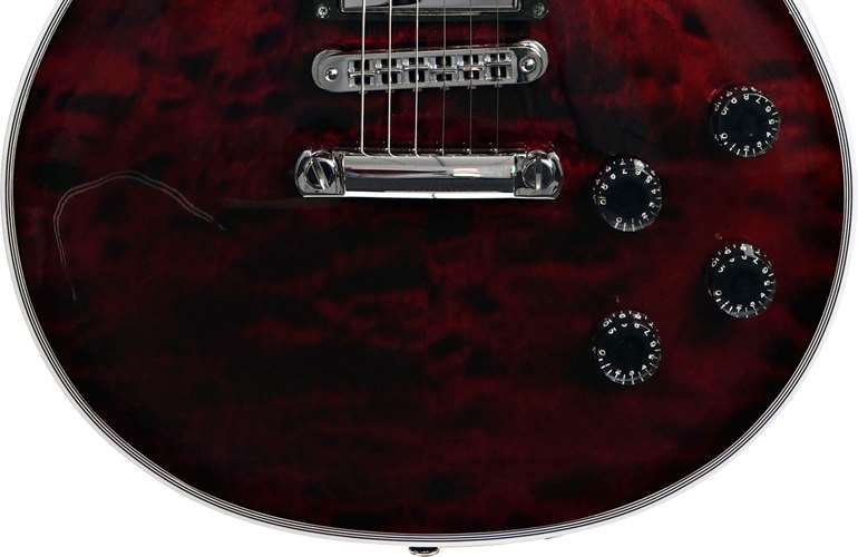 Gibson Custom Shop Les Paul Custom Hand Selected Quilt Top Made 2 Measure Fire Tiger Gloss #CS300520 Gibson Custom Shop Les Paul Custom Hand Selected Quilt Top Made 2 Measure Fire Tiger Gloss #CS300520
