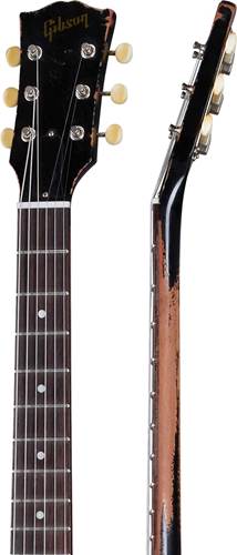Gibson Custom Shop Murphy Lab 1960 Les Paul Junior Double Cut Reissue Ultra Heavy Aged Ebony Gibson Custom Shop Murphy Lab 1960 Les Paul Junior Double Cut Reissue Ultra Heavy Aged Ebony
