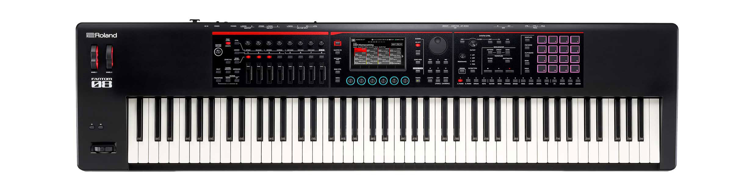 Roland FANTOM-08 (Ex-Demo) #ZIN0983