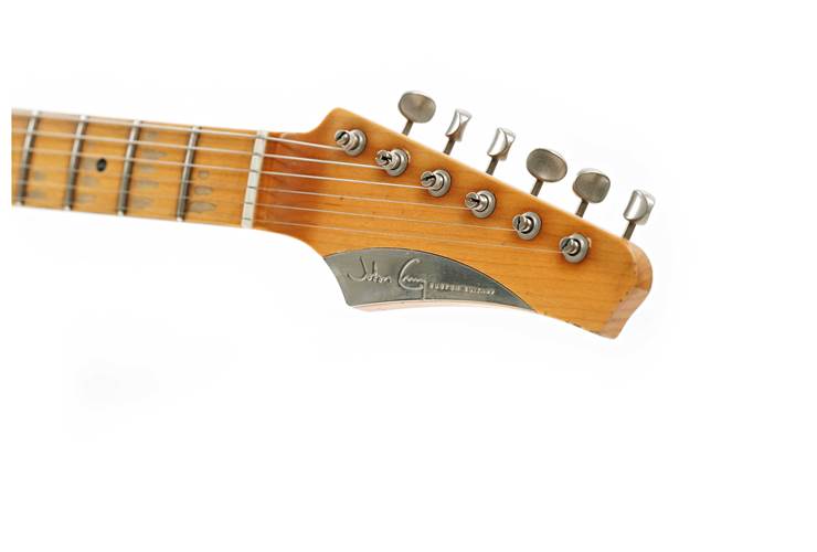 John Cruz Custom Guitars Crossville ST Surf Green Whole Lotta Playing Ash Maple Fingerboard John Cruz Custom Guitars Crossville ST Surf Green Whole Lotta Playing Ash Maple Fingerboard