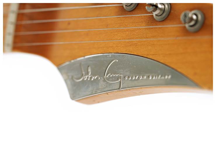 John Cruz Custom Guitars Crossville ST Surf Green Whole Lotta Playing Ash Maple Fingerboard John Cruz Custom Guitars Crossville ST Surf Green Whole Lotta Playing Ash Maple Fingerboard