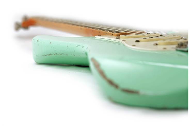 John Cruz Custom Guitars Crossville ST Surf Green Whole Lotta Playing Ash Maple Fingerboard John Cruz Custom Guitars Crossville ST Surf Green Whole Lotta Playing Ash Maple Fingerboard