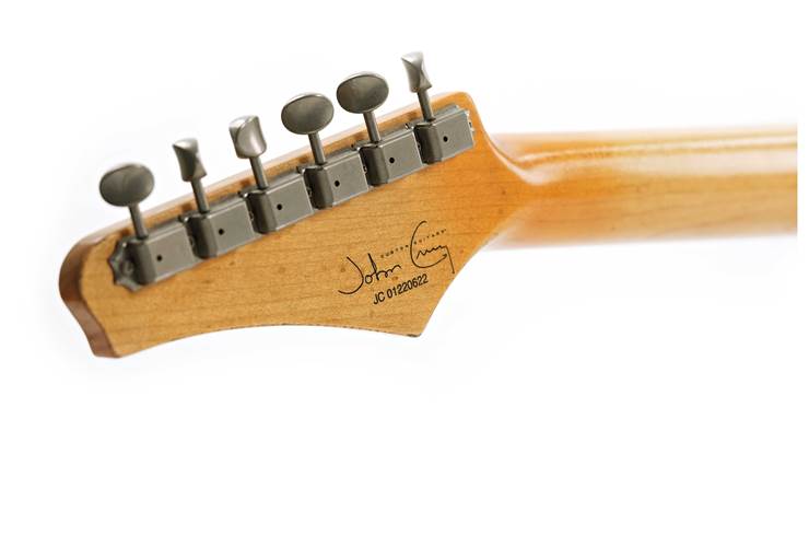 John Cruz Custom Guitars Crossville ST Surf Green Whole Lotta Playing Ash Maple Fingerboard John Cruz Custom Guitars Crossville ST Surf Green Whole Lotta Playing Ash Maple Fingerboard