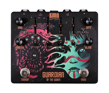 KMA Machines Guardian of the Wurm Distortion Pedal with Noise Gate