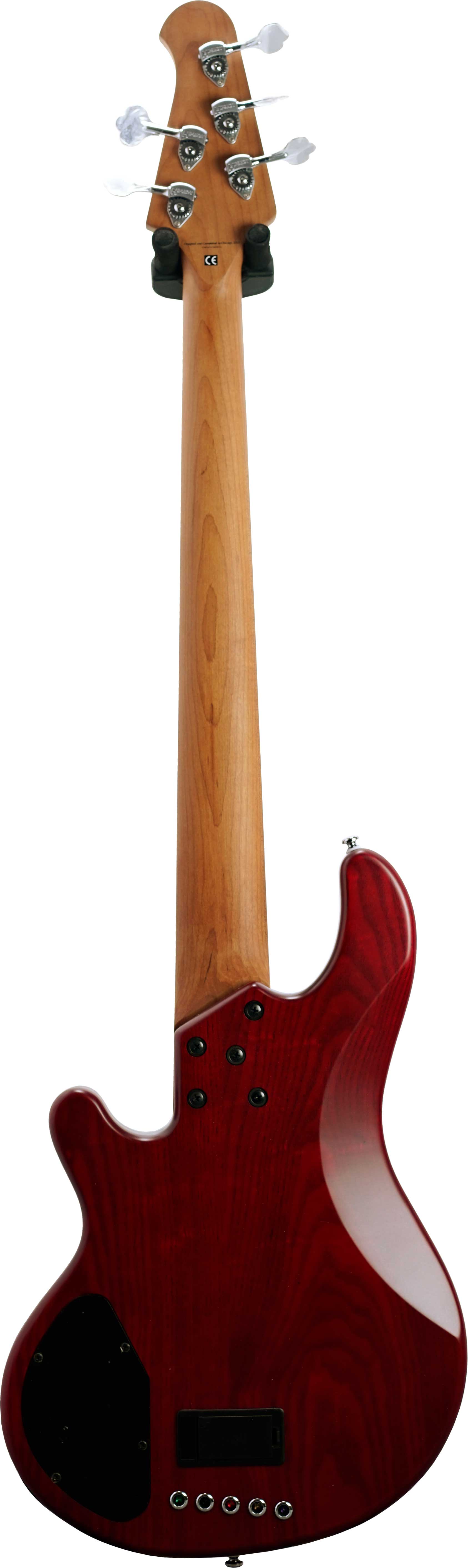 Lakland Skyline 55-02 Deluxe Satin Cherry Sunburst Roasted Maple Neck