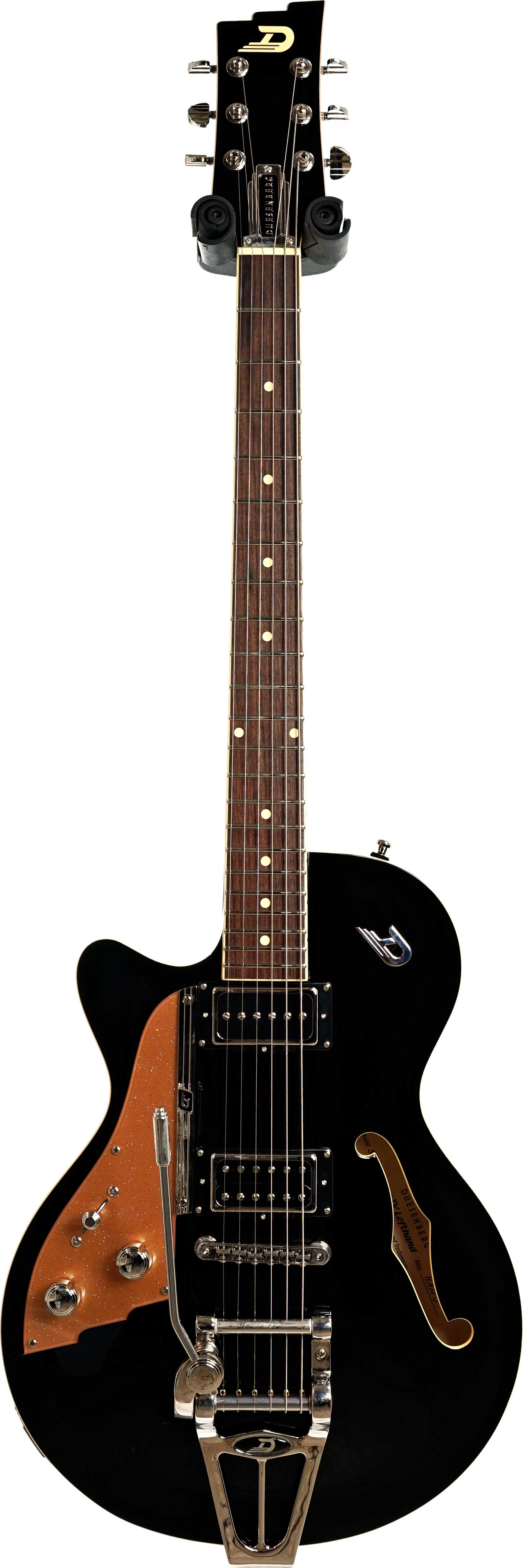 Duesenberg Starplayer TV Black Left Handed (Nearly New) #242498