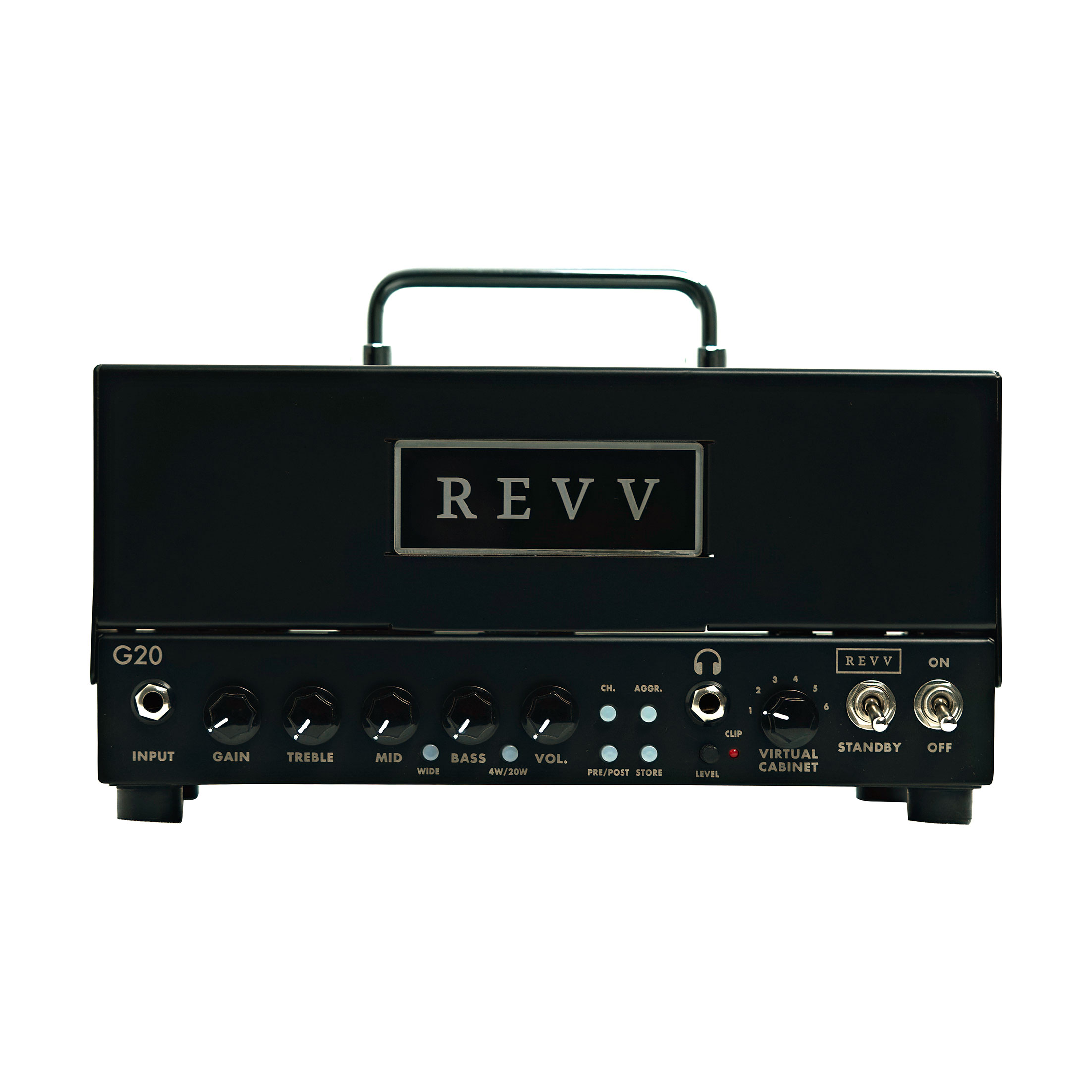 Revv G20 Amplifier Head Black (Ex-Demo) #G202402640