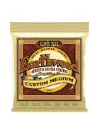 Ernie Ball Earthwood Custom Medium 8020 Bronze Acoustic Guitar Strings 12.5-56 Gauge