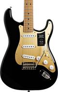 Fender guitarguitar Exclusive Roasted Player Stratocaster Black and Gold Anodized Pickguard with Custom Shop Pickups 