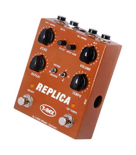 T-Rex Replica True Stereo Tap Delay T-Rex Replica True Stereo Tap Delay