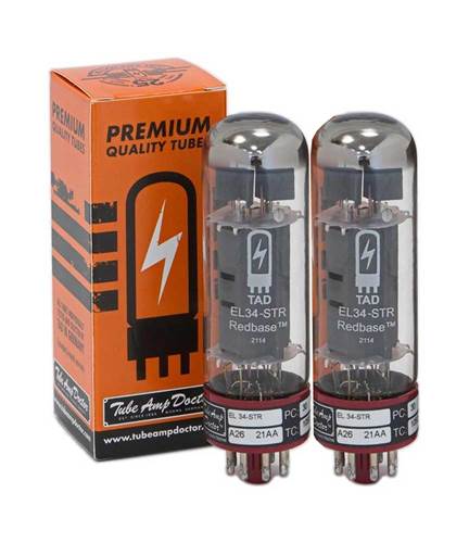 Tube Amp Doctor EL34STR/2 TAD Selected Power Tubes, Pair (RT122)