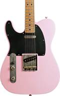 LSL Instruments T Bone One Series Ice Pink Sugar Pine Maple Fingerboard Left Handed #5546