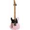LSL Instruments T Bone One Series Ice Pink Sugar Pine Maple Fingerboard Left Handed #5546 Front View