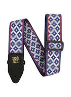 Ernie Ball Classic Jacquard Strap - Blue Crux