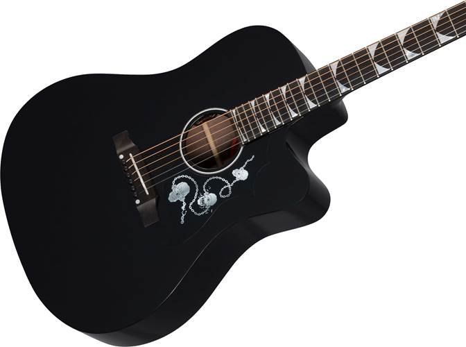 Gibson Dave Mustaine Songwriter Signed Ebony Gibson Dave Mustaine Songwriter Signed Ebony