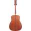 Yamaha FG5 Acoustic Red Label Back View