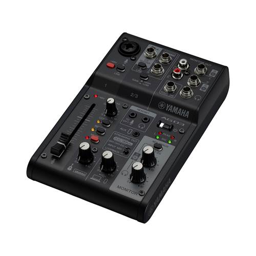 Yamaha AG03MK2 Mixer Black Yamaha AG03MK2 Mixer Black
