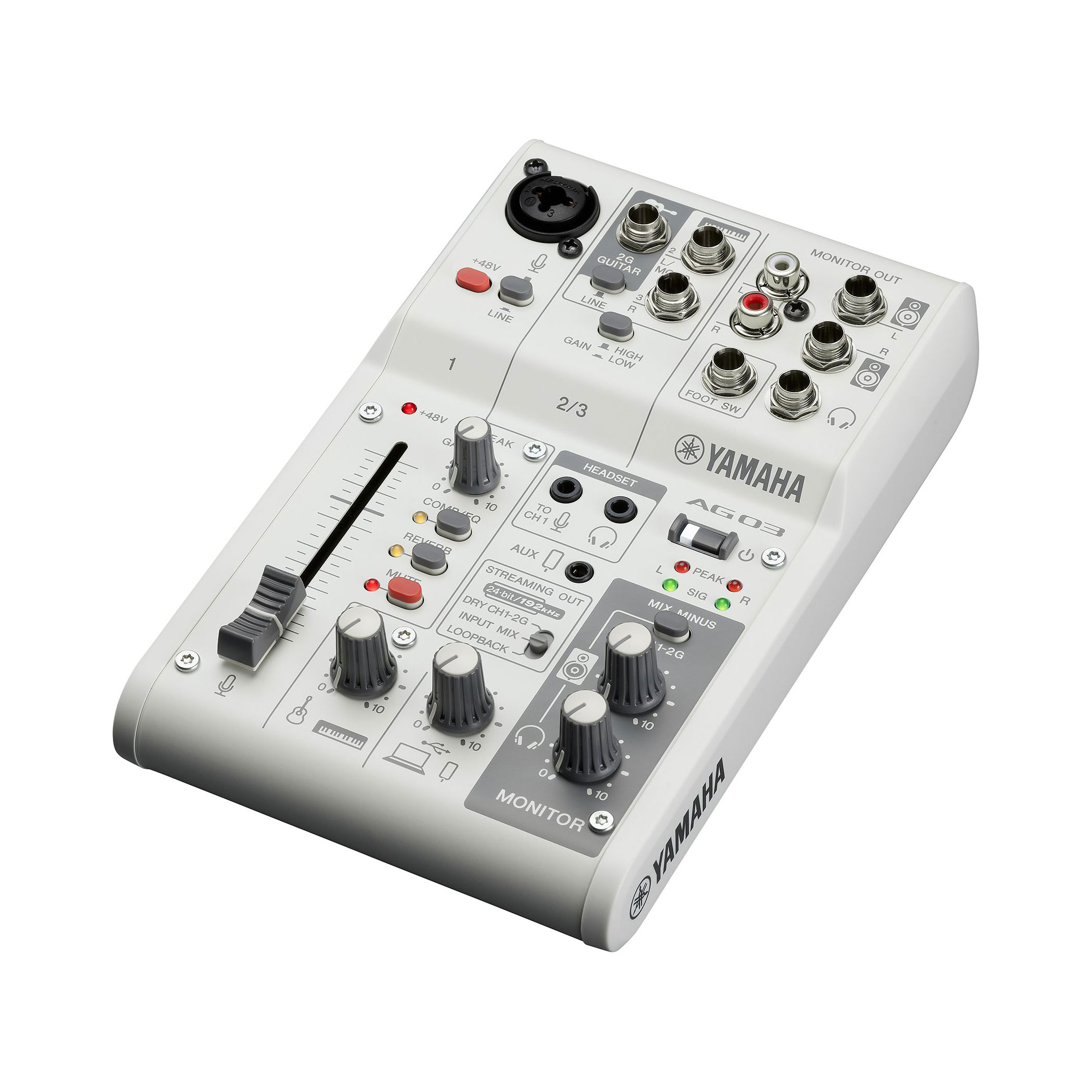 Yamaha AG03MK2 Mixer White