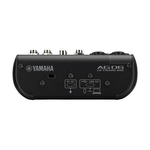 Yamaha AG06MK2 Mixer Black Yamaha AG06MK2 Mixer Black