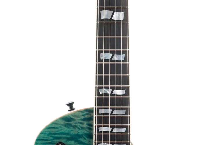 ESP USA Eclipse Floyd Rose Flamed Maple EMG Violet Shadow Fade Satin Black Hardware #US23287 ESP USA Eclipse Floyd Rose Flamed Maple EMG Violet Shadow Fade Satin Black Hardware #US23287