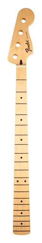 Fender Standard Series Jazz Bass Neck, 20 Medium Jumbo Frets, Maple Fingerboard