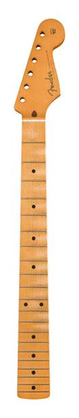 Fender Road Worn '50's Stratocaster Neck, 21 Vintage Tall Frets, Maple, Soft V 