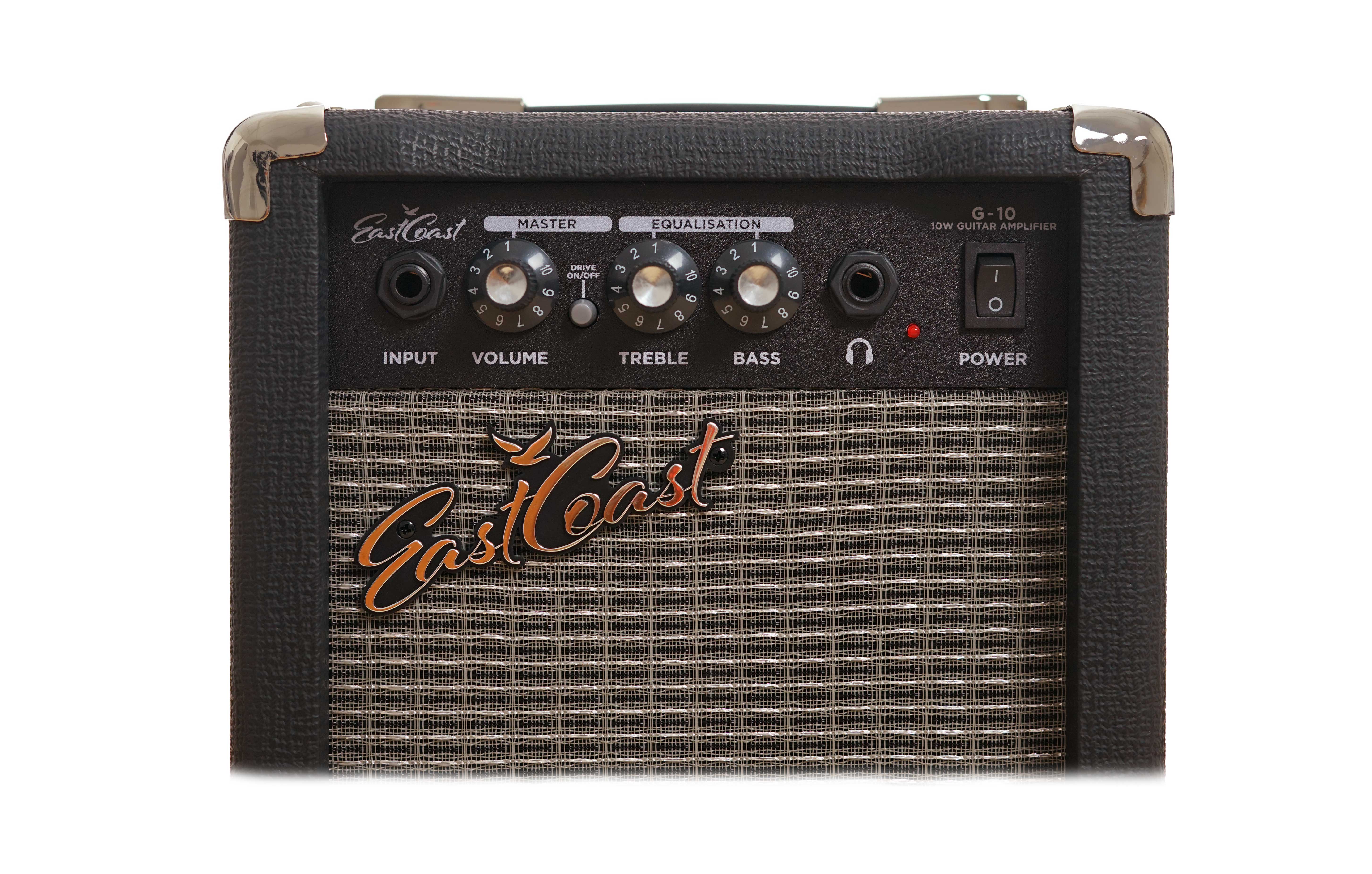 EastCoast G-10 10 Watt Guitar Combo Practice Amp