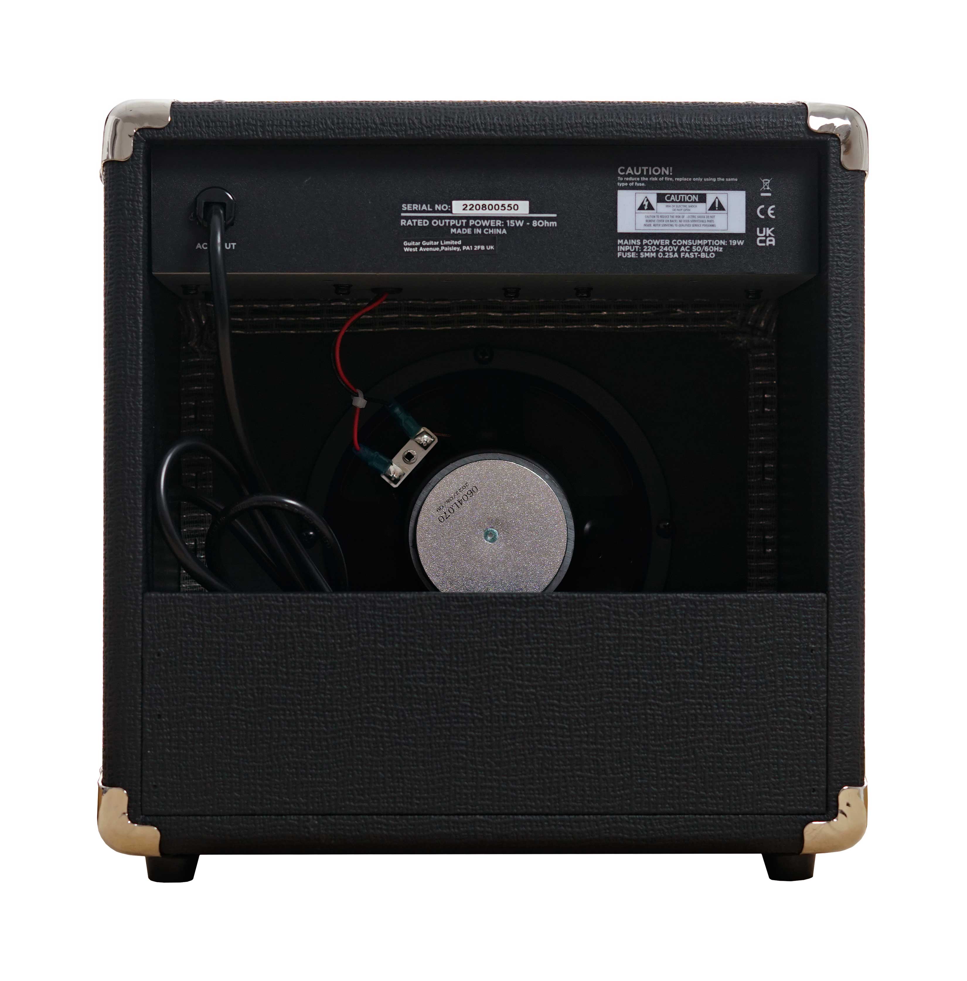 EastCoast EC-15GRII 15 Watt Guitar Combo Practice Amp With Reverb