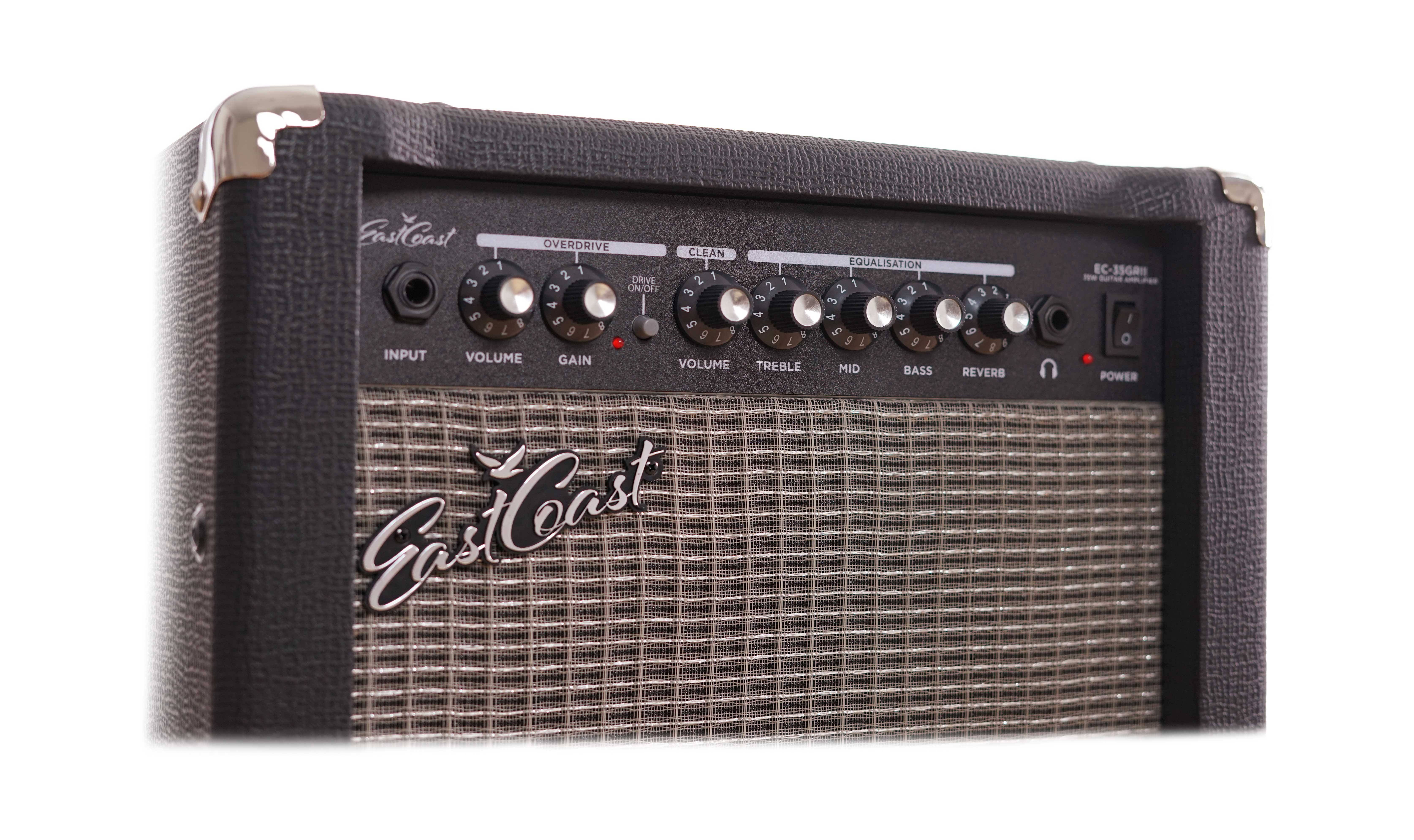 EastCoast EC-35RGII 35 Watt Guitar Combo Practice Amp With Reverb