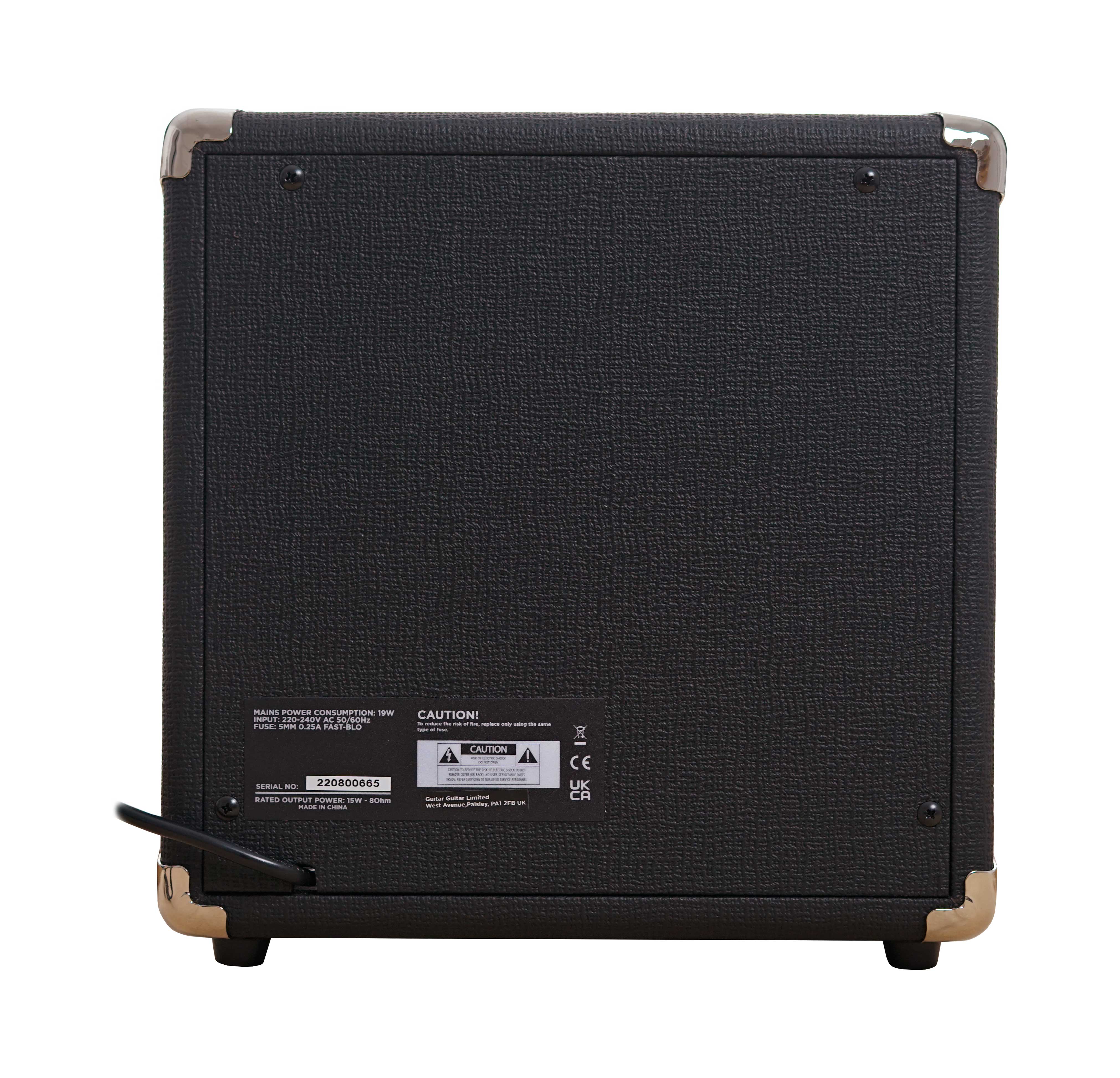 EastCoast EC-15BII 15 Watt Bass Combo Practice Amp