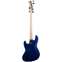 Fender Custom Shop Custom Classic Jazz Bass V Sapphire Blue Transparent Rosewood Fingerboard #CZ568255 Back View