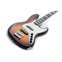 Fender Custom Shop Custom Classic Jazz Bass IV Chocolate 3 Tone Sunburst Rosewood Fingerboard #CZ568271 Front View