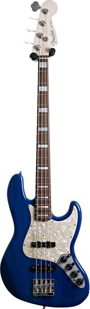 Fender Custom Shop Custom Classic Jazz Bass IV Sapphire Blue Transparent Rosewood Fingerboard #cz568257