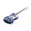 Fender Custom Shop Custom Classic Jazz Bass IV Sapphire Blue Transparent Rosewood Fingerboard #cz568257 Front View