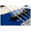 Fender Custom Shop Custom Classic Jazz Bass IV Sapphire Blue Transparent Rosewood Fingerboard #cz568257 Front View