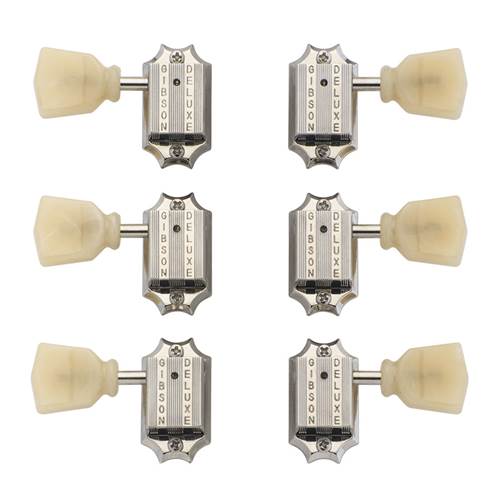 Gibson Vintage Nickel Machine Heads Yellow Buttons