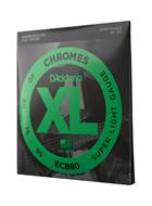 D'Addario ECB80 Bass Guitar Strings, Light, 40-95, Long Scale