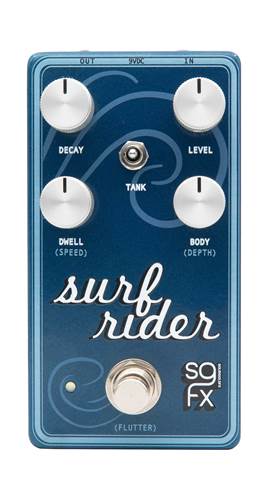 Solid Gold FX Surf Rider IV Modulated Spring Reverb Pedal
