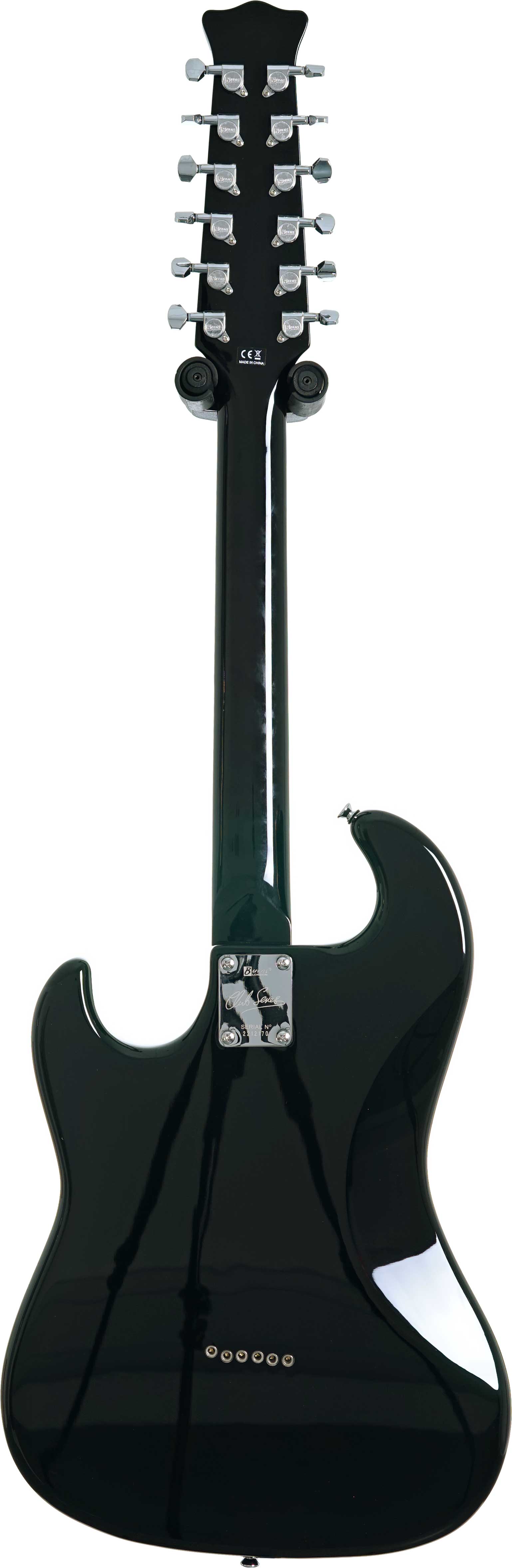 Burns Double Six Black Rosewood Fingerboard