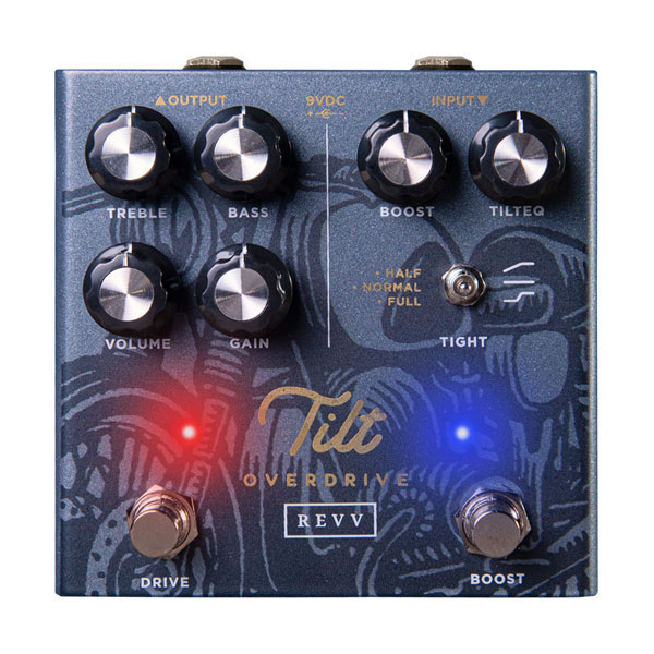 Revv Shawn Tubbs Signature Tilt Overdrive Pedal