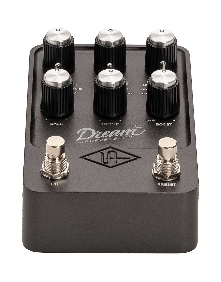 Universal Audio UAFX Dream '65 Reverb Amplifier Emulation Pedal 