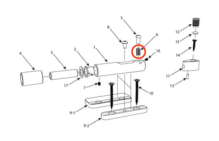 Strandberg Grounding Spring (10pcs) 