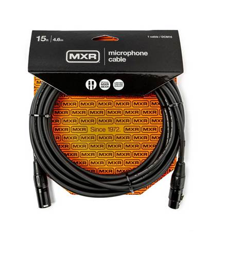 MXR 15ft XLR Microphone Cable