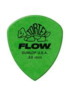 Dunlop Tortex Flow Green 0.88mm 12 Pack