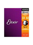 Elixir Acoustic Nanoweb 80/20 Bronze HD Light Gauge 13-53