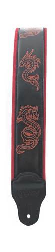Right On Straps Jazz Whole-Lotta Guitar Strap Black Right On Straps Jazz Whole-Lotta Guitar Strap Black
